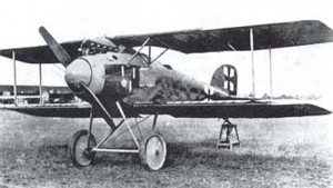 El Albatros biplano II, con el que el Barón Rojo consiguió la mayor parte de sus victorias. (wikipedia)