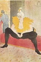 TOULOUSE-LAUTREC La payaso Cha-U-Kao