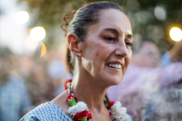 Claudia Sheinbaum participa en un ritual con indígenas nahuatl en Tlaxcala el 11 de
mayo del 2024.
Cortesía: Héctor Guerrero