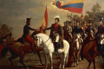 Ilustración de Simón Bolívar en la batalla de Carabobo, en junio de 1821, pintada por Arturo Michelena.DEAGOSTINI / GETTY IMAGES